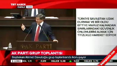 ak parti grup toplantisi - Başbakan Davutoğlu: Milli muhalefet istiyoruz  Videosu