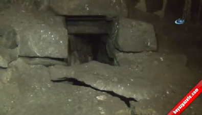 Sur'da PKK'nın tünelleri görüntülendi 