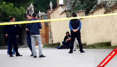 Polise Teslim Olmayan Şahıs Bir Kadını Böyle Rehin Aldı 