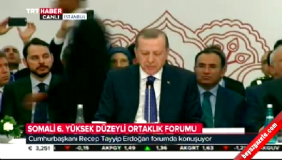 Cumhurbaşkanı Erdoğan'dan Somali'ye destek sözü 