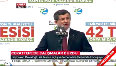 Başbakan Davutoğlu: Artvin'in, Cerattepe'nin korunması asli görevimizdir