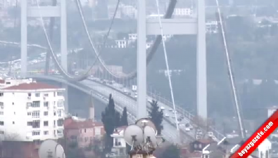 bogaz koprusu - Boğaz Köprüsü'nde Şüpheli Araç Paniği Sona Erdi Videosu