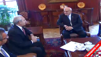 Kılıçdaroğlu, Meclis Başkanı Kahraman'ı ziyaret etti