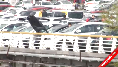 ataturk havalimani - Atatürk Havalimanı'ndaki şüpheli araç paniği!  Videosu