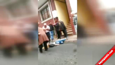 Genç kadına sokak ortasında silahlı saldırı