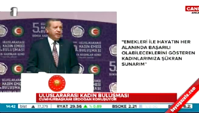 kadinlar gunu - Cumhurbaşkanı Erdoğan: Kadının olmadığı yerde insanlık yoktur  Videosu