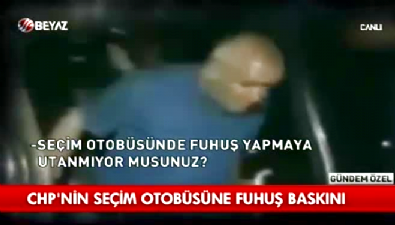 gundem ozel - CHP'nin seçim otobüsüne fuhuş baskını (7) Videosu