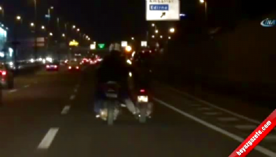 tehlikeli yolculuk - Motosikletlilerin tehlikeli yolculuğu  Videosu