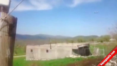 Silvan'da 15 teröristin öldürüldüğü hava operasyonu kamerada Videosu