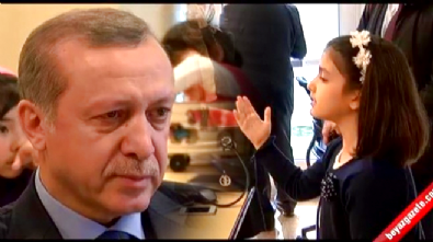 Küçük kızın 'Ey Sevgili' şiiri Erdoğan'ı ağlattı