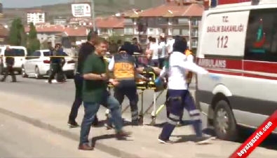 ilk yardim - Ankara Hüseyin Gazi'de İş yerine silahlı baskın: 9 yaralı  Videosu