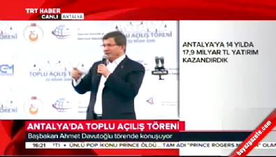 ahmet davutoglu - Davutoğlu'ndan Antalyalılara müjde Videosu