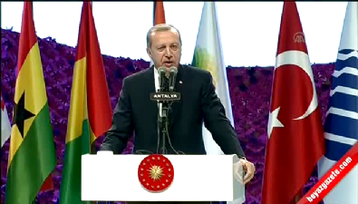 Cumhurbaşkanı Erdoğan'ın EXPO 2016 konuşması