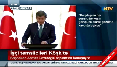 ahmet davutoglu - Başbakan Davutoğlu: Meydanlarımız inşallah 1 Mayıs'ı barış içinde kutlayacak  Videosu