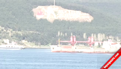 canakkale bogazi - Rus Askeri Kargo Gemisi Çanakkale Boğazı'ndan Geçti  Videosu