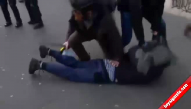 Fransa'daki eylemlere polisten sert müdahale 