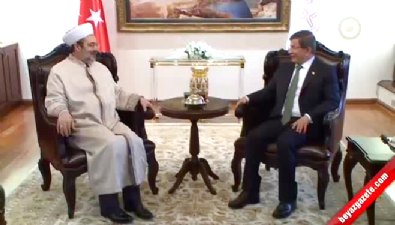 ahmet davutoglu - Başbakan Davutoğlu'ndan Diyanet'e veda ziyareti Videosu
