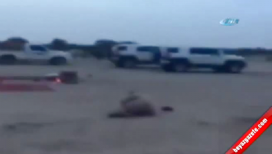 Şaka yapmak istedi, tekmeyi yedi 