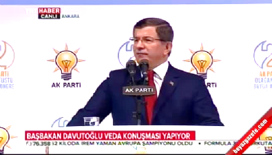 ahmet davutoglu - İşte Ahmet Davutoğlu'nun veda konuşması  Videosu