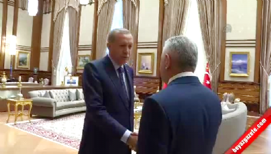 Cumhurbaşkanı Erdoğan, Yıldırım'ı kabul etti