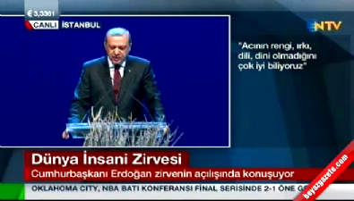 Cumhurbaşkanı Erdoğan Dünya İnsani Zirvesi'nde konuştu 