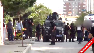 daes - Gaziantep'te hücre evlerine operasyonda patlama Videosu