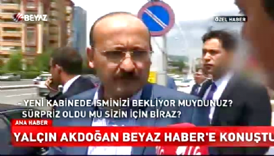 yalcin akdogan - Yalçın Akdoğan Beyaz Haber'e konuştu Videosu