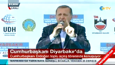 diyarbakir - Cumhurbaşkanı Erdoğan'ın Diyarbakır konuşması...  Videosu
