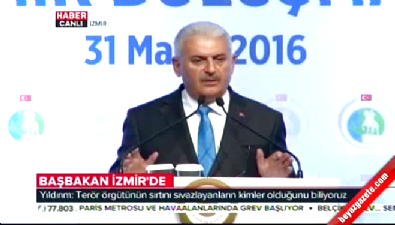 Başbakan Binali Yıldırım'ın İzmir konuşması