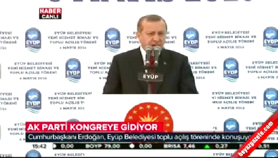 eyup belediyesi - Cumhurbaşkanı Erdoğan AK Parti kongresi hakkında konuştu  Videosu