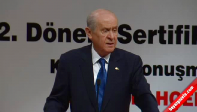 devlet bahceli - Bahçeli Davutoğlu'nun kongre kararı hakkında konuştu  Videosu