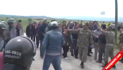 Kahramanmaraş'ta çadır kent gerginliği