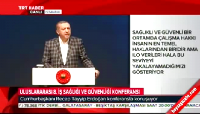 is sagligi ve guvenligi - Cumhurbaşkanı Erdoğan: Bu utanç verici tablonun nedeni çarpık bakış açısıdır  Videosu