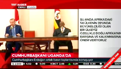 Cumhurbaşkanı Erdoğan'ın Uganda atasözü herkesi gülümsetti! 