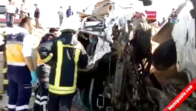 Konya'da katliam gibi kaza: 7 ölü  Videosu