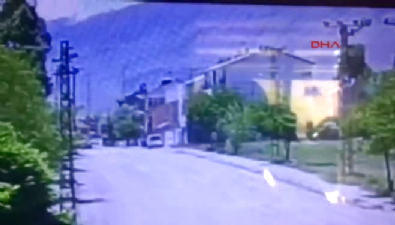 Tunceli Ovacık'taki patlama anı güvenlik kamerasında Videosu