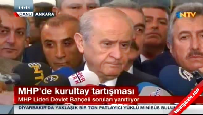 devlet bahceli - Devlet Bahçeli'den gazetecilere ayar  Videosu