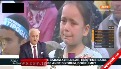 nihat hatipoglu - Minik kızın Nihat Hatipoğlu'na sorusu herkesi duygulandırdı  Videosu