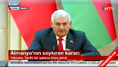 Binali Yıldırım 'Hocalı Katliamını' hatırlattı 