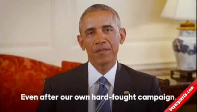 hillary clinton - Obama'dan Hillary Clinton'a destek Videosu