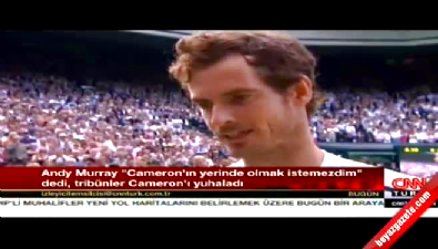 Başbakan Cameron Wimbledon'da yuhalandı 