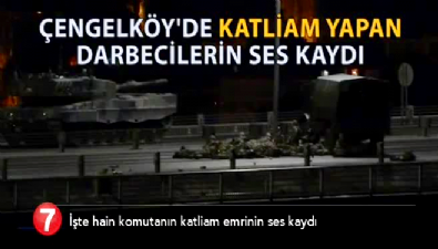 cengelkoy - İşte hain komutanın katliam emrinin ses kaydı Videosu