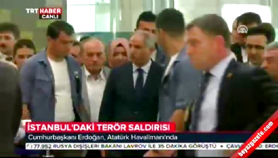 ataturk havalimani - Cumhurbaşkanı Erdoğan, Atatürk Havalimanı'nda Videosu