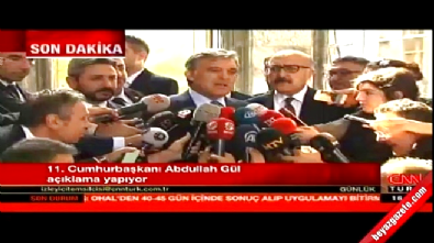 Abdullah Gül, Gülen'i işaret etti