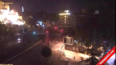 15 temmuz darbesi - Darbe girişimi İstanbul Büyükşehir Belediyesi kameralarına yansıdı  Videosu