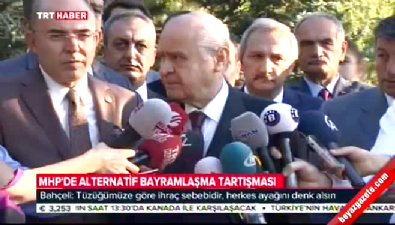 Bahçeli: Alternatif bayramlaşma ihraç sebebidir 