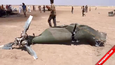 Rus helikopteri Suriye'de düşürüldü: 5 Rus askeri öldü 