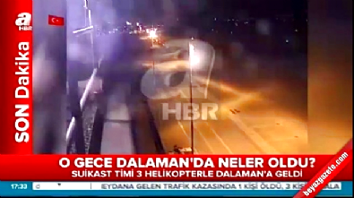 Cumhurbaşkanı Erdoğan ve ailesi helikopterle böyle geldi