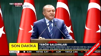 Cumhurbaşkanı Erdoğan'dan Batı'ya: Siz işinize bakın!