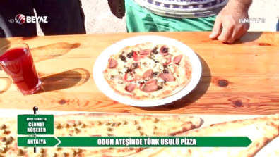 mert savas - Köy usulü Türk pizzası Videosu